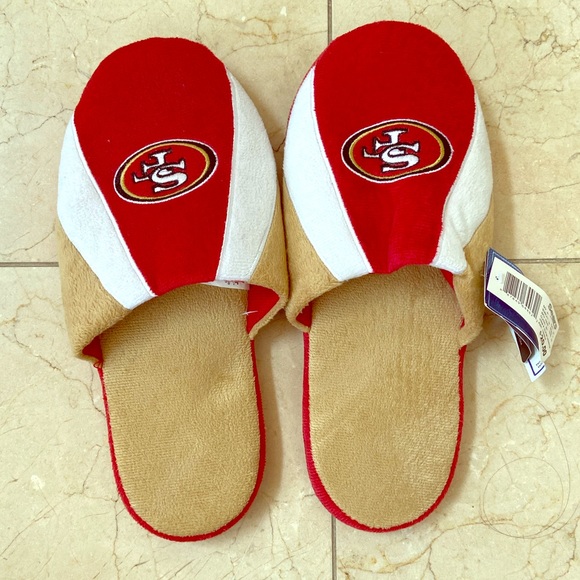 49ers slippers mens